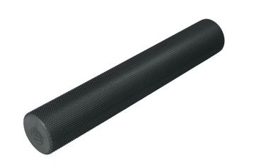 Pilatesrolle Largo, 90 cm lang, schwarz