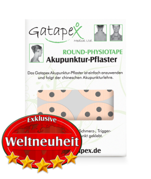 Akupunktur-Pflaster, rund, D 32 mm, 120 Stück