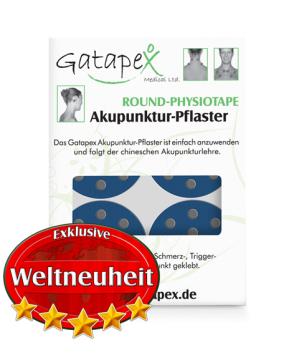 Akupunktur-Pflaster, rund, D 32 mm, 120 Stück