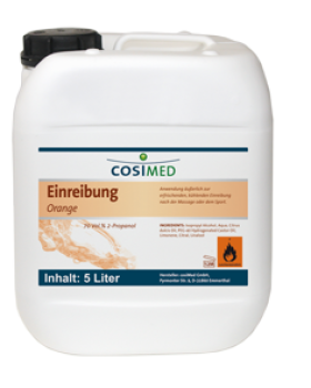 Orangen-Einreibung (mit 70 Vol.% 2-Propanol), 5 l