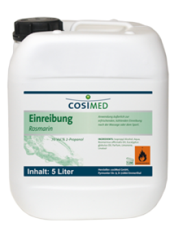 Rosmarin-Einreibung (mit 70 Vol.% 2-Propanol), 5 l