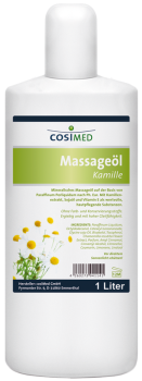 Massageöl Kamille, 1 l-Flasche
