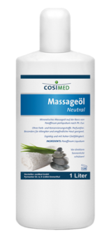 Massageöl,neutral,1 l