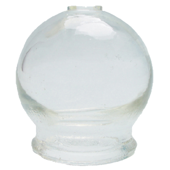 Schröpfglas, D 6,5 cm, dickwandig