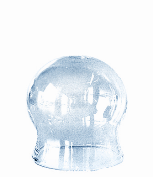 Schröpfglas, D 2,5 cm, dünnwandig