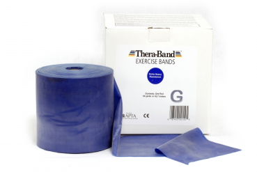 Original Thera-Band, Vorratsrolle à                45,5 m, blau (extra stark)