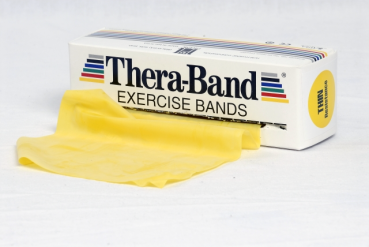 Original Thera-Band, Rolle à 5,5 m, gelb (dünn)