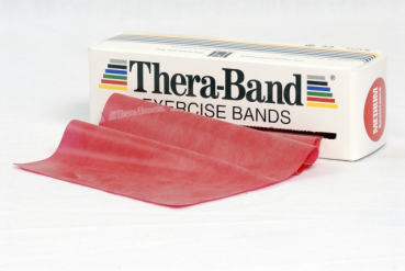 Original Thera-Band, Rolle à 5,5 m, rot (mittel)