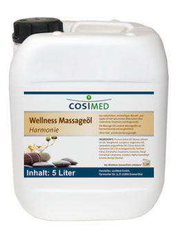 Wellness-Massageöl Harmonie, 5 l