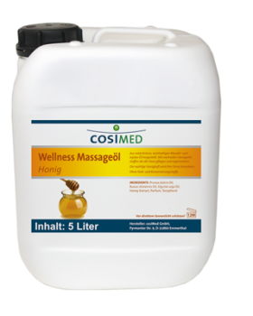 Wellness-Massageöl Honig, 5 l