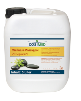 Wellness-Massageöl Zitrusfrüchte, 5 l