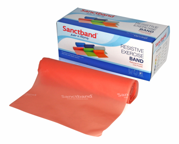 Sanctband Übungsband, 5,5 m, pfirsich