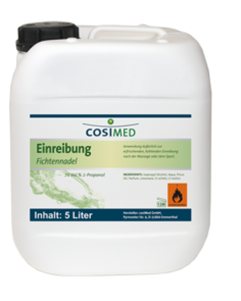 Fichtennadel-Einreibung (mit 70 Vol.% 2-Propanol), 5 l