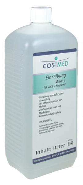 Melisse-Einreibung (mit 70 Vol.% 2-Propanol), 1 l