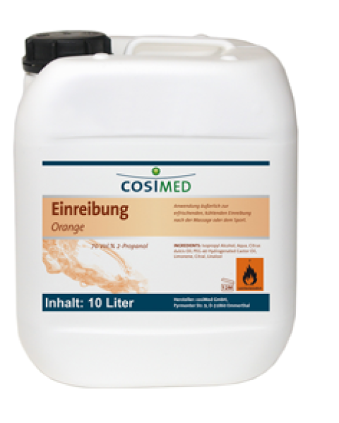 Orangen-Einreibung (mit 70 Vol.% 2-Propanol), 10 l