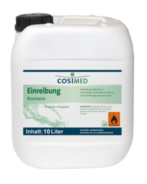 Rosmarin-Einreibung (mit 70 Vol.% 2-Propanol), 10 l