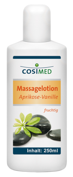 Massagelotion Aprikose-Vanille, 250 ml-Flasche