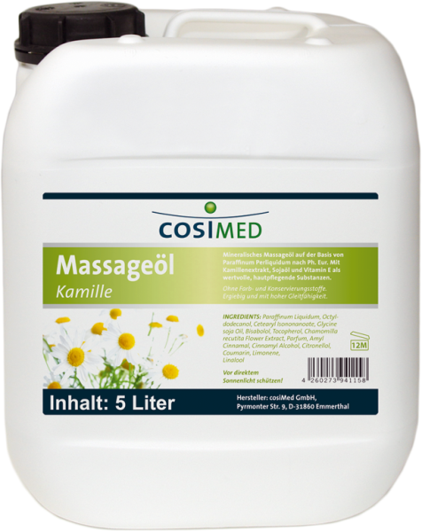 Massageöl Kamille, 5 l-Kanister