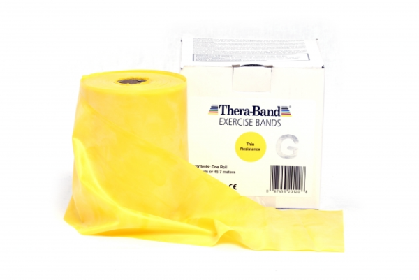 Original Thera-Band, Vorratsrolle à 45,5 m, gelb (dünn)