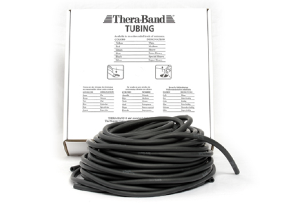 Original THERA-BAND Tubing, Vorratspackung, ca. 30,5 m, schwarz (spezial stark)