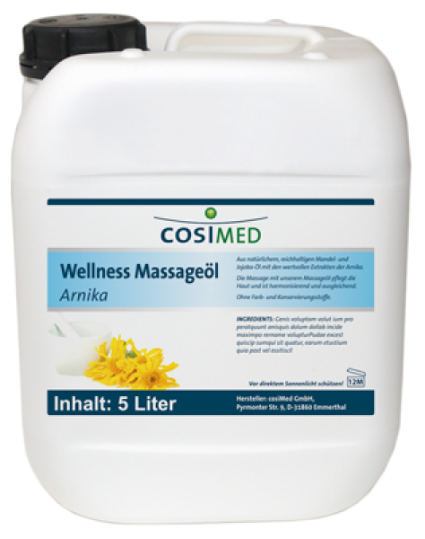 Wellness-Massageöl Arnika, 5 l